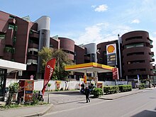 Shell service station in San Jacopino (Florence) Piazza san jacopino, edificio 05.JPG