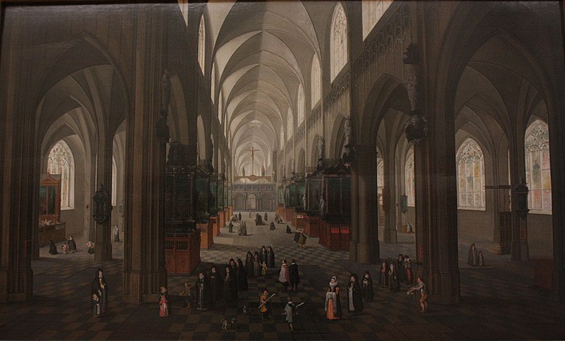 File:Pieter Neefs - Vue intérieure de la cathédrale d'Anvers.jpg