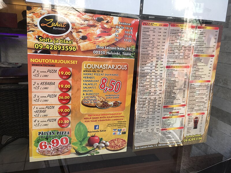 File:Pizza and kebab menu (43236559234).jpg