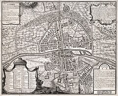 Category:Plan de la ville de Paris, 1705 - David Rumsey Historical Map ...