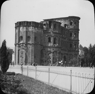 Porta Nigra in Trier, Germany – a 1904 photograph from the collection of the Swedish National Museum of Science and Technology