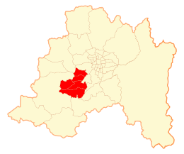Provincia di Talagante – Localizzazione