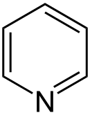 Pyridin Strukturformel