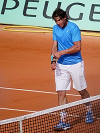 Rafael Nadal 24 Mayıs 2011, Fransa Açık.