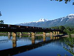 Rail bridge, Revelstoke, BC