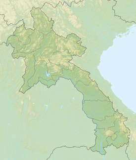 Cordillera Annamita ubicada en Laos