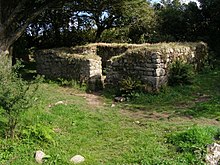 The remains of Madron Well Chapel Remains of Madron Well Chapel - geograph.org.uk - 230766.jpg