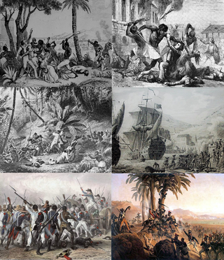 <span class="mw-page-title-main">Haitian Revolution</span> 1791–1804 slave revolt in the French colony of Saint-Domingue