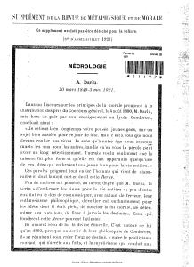 Collectif, Revue de métaphysique et de morale, avril-juillet 1921, 1921    