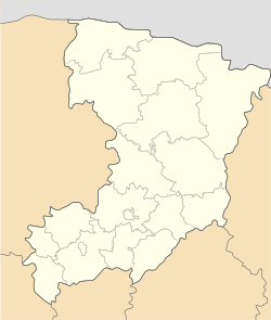 Borbyn is located in Rivne Oblast