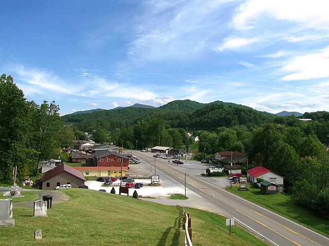 U.S. 19E in Roan Mountain