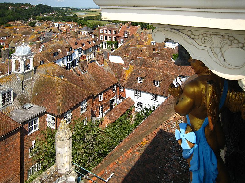 File:Rye, St Mary's Church, view from tower.jpg