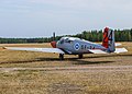 * Nomination Saab 91 Safir OH-SFJ, ex. SF-24 at Selänpää Air Show in August 2010. --Msaynevirta 21:43, 28 July 2019 (UTC) * Promotion  Support Good quality. --ArildV 19:30, 30 July 2019 (UTC)