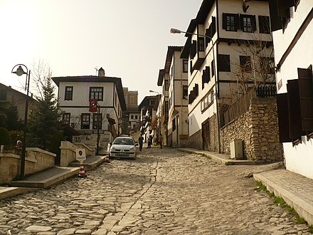 Typical street view in Safranbolu