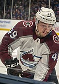 Girard with the Avalanche in 2020