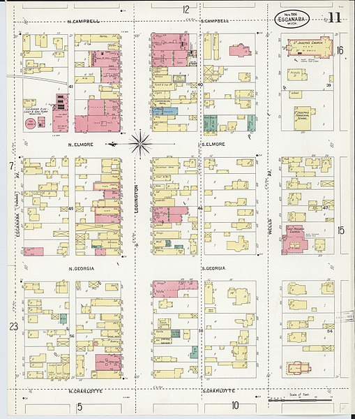 File:Sanborn Fire Insurance Map from Escanaba, Delta County, Michigan. LOC sanborn04001 005-11.jpg