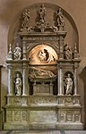 Надгробие кардинала Асканио Сфорца. 1505. Церковь Санта-Мария-дель-Пополо, Рим