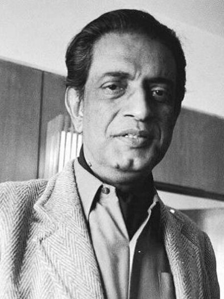 Image: Satyajit Ray in New York (cropped)