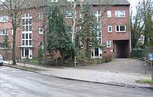 House in Reineckestrasse in Hamburg where the fatal shooting occurred Schelm Reineckestrasse.jpg