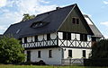 Hook yard with residential house and side building