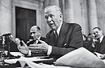 Thumbnail for File:Secretary of State General George C. Marshall Speak to The House Appropriations Committee.jpg