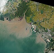 May 19 (4): A Changing Estuary Lined With Red, China