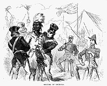 Capture of Osceola near Fort Peyton by US troops Seizure of Osceola.jpg