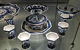 Servies met Lange Lijs-decor (ca. 1915)