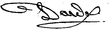 signature de René Dardel
