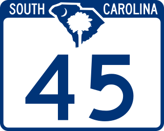 <span class="mw-page-title-main">South Carolina Highway 45</span> State highway in South Carolina