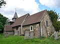 The medieval Church of Saint Nicholas, Pyrford. [4]