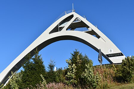 St. Georg Sprungschanze, Winterberg, Sauerland, Nordrhein Westfalen