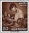 Stamp of India - 1961 - Colnect 141807 - Boy making pottery.jpeg
