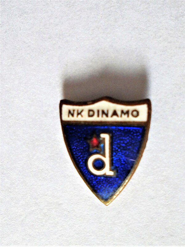 Old enamel badge of the club during communist Yugoslavia