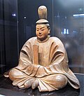 Miniatuur voor Bestand:Statue of Hachiman deity of Akaana Hachiman-gū.jpg