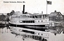 Ericsson Line, steamer SS Carmania in 1916 SteamerCarmania1916.jpg