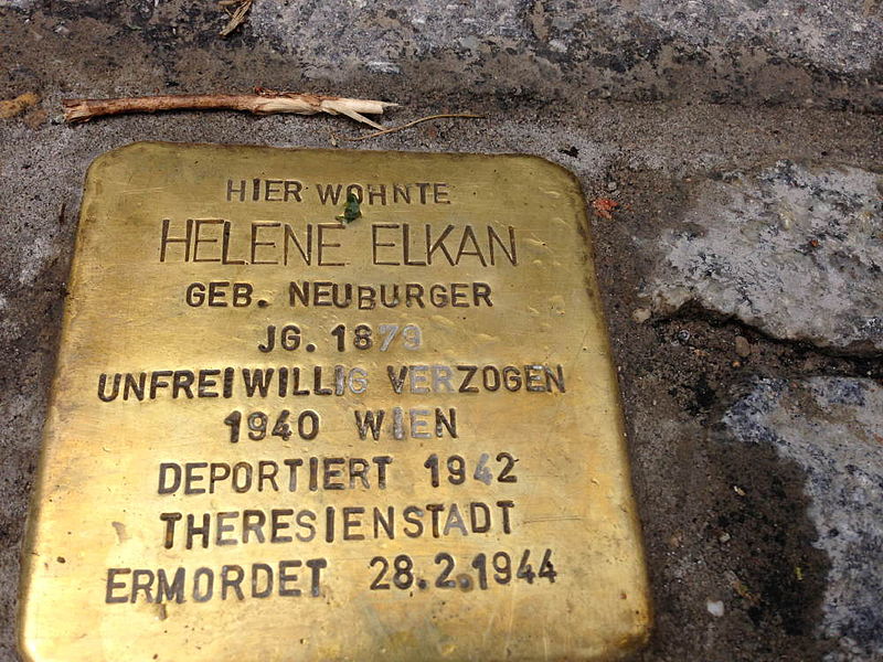 File:Stolperstein Hohenems Helene Elkan.jpg