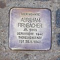 image=File:Stolperstein Regensburg Firnbacher 2019.jpg