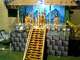 Swami Ayyappa Temple set at Seethammadhara