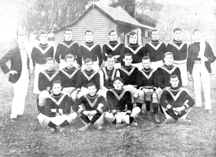 University VFL Team: 23 May 1908