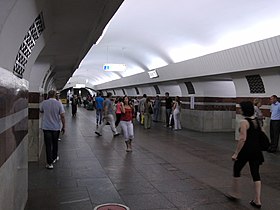 Image illustrative de l’article Taganskaïa (métro de Moscou, ligne Tagansko-Krasnopresnenskaïa)