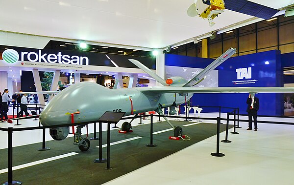 TAI Anka during the IDEF 2015