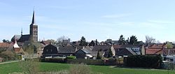 Blick von Ortsteil Maasveld