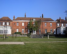 Garden at the rear of The Mansion