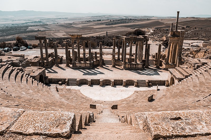 File:The Theatre of Dougga, Tunisia 5.jpg