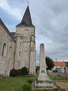Theuville monument aux morts église Saint-Barthélémy Eure-et-Loir France.jpg