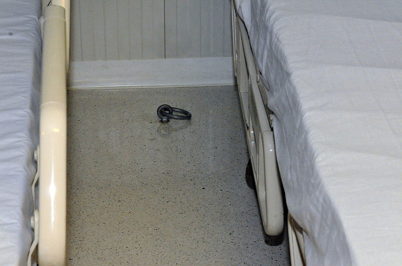 File:This bolt is used to shackle captives to the floor.jpg