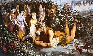 Titania and Bottom John Anster Fitzgerald.JPG