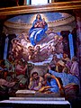 La Asunción de la Virgen, por Daniele da Volterra, en la capilla Della Rovere