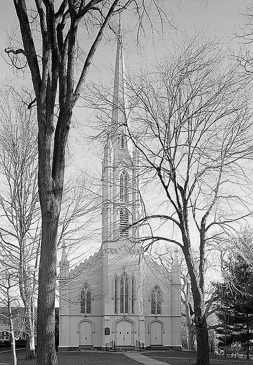 Trinity Church in de wijk Southport in 1966